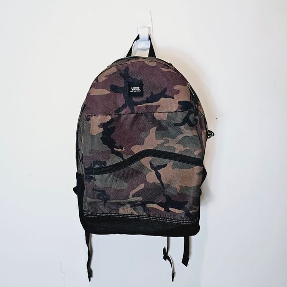 Vans Other - Vans Construct Camo Backpack Green Black. 19x13.5x6.5